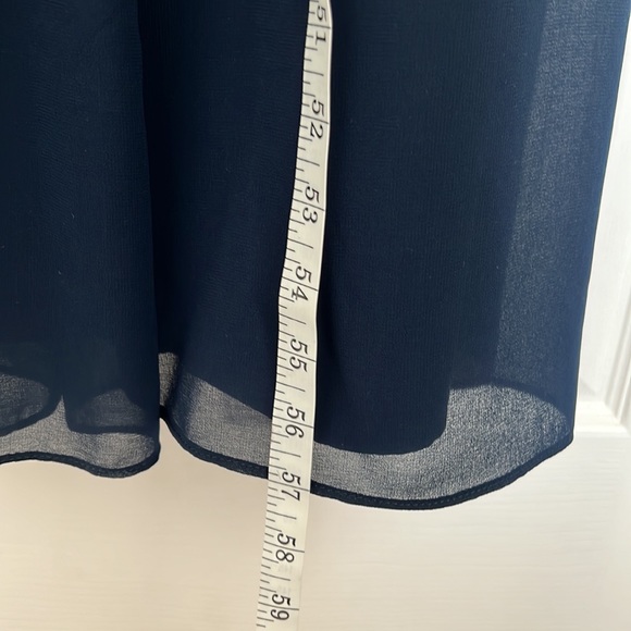 Lulus Ocean of Elegance Navy Blue Maxi Dress - Picture 7 of 8